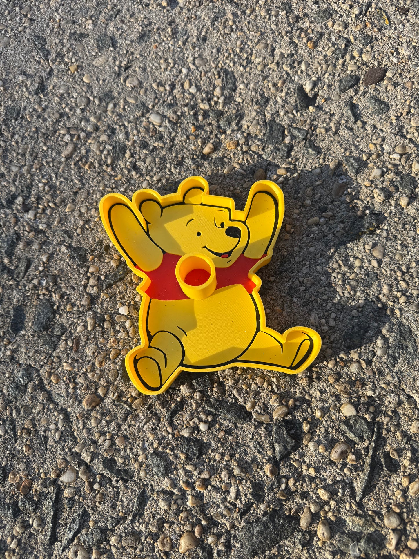 Pooh Bear Tumbler Holder Digital File