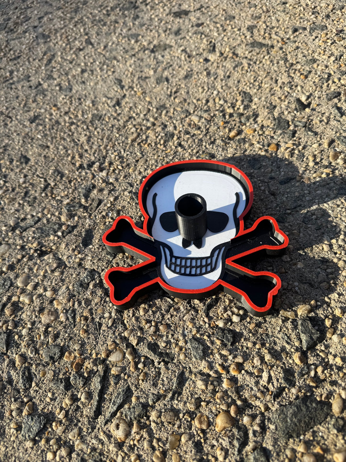 Skull Tumbler Holder Digital File