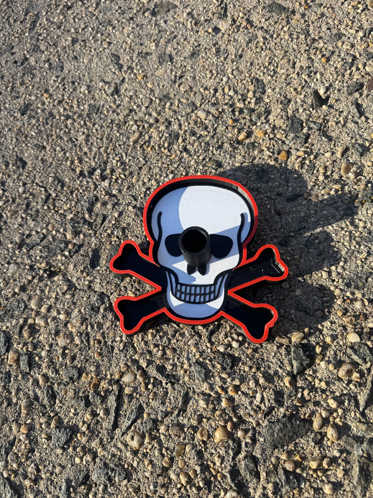 Skull Tumbler Holder