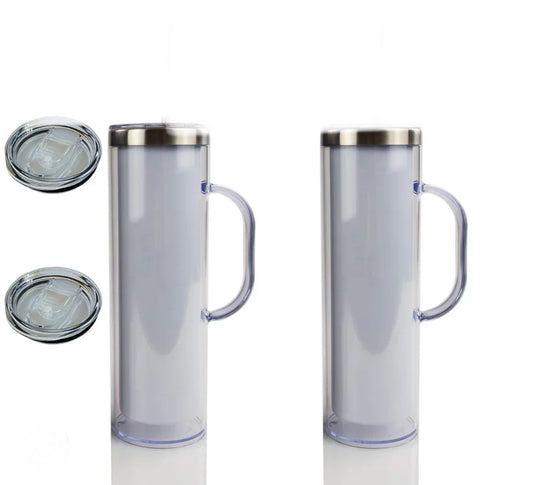 20oz Stainless W Handle