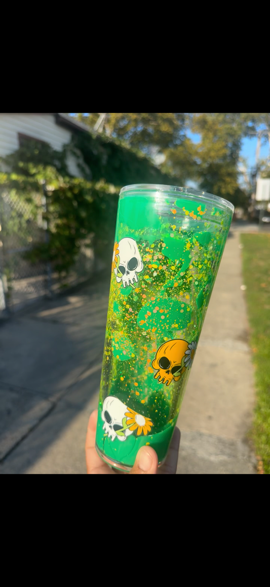 Skull Green Lava (24oz)
