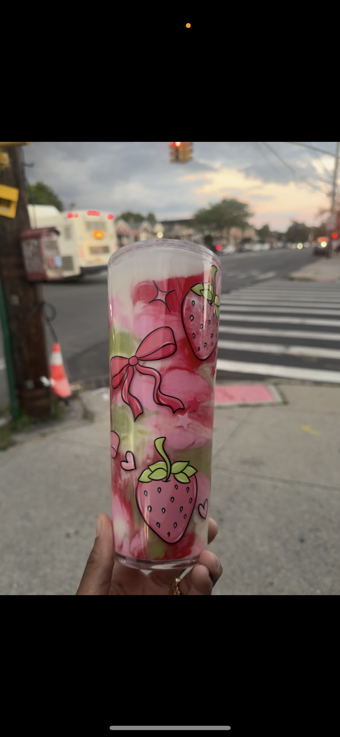 Strawberry Paint Cup(24oz)