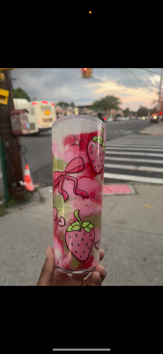 Strawberry Paint Cup(24oz)