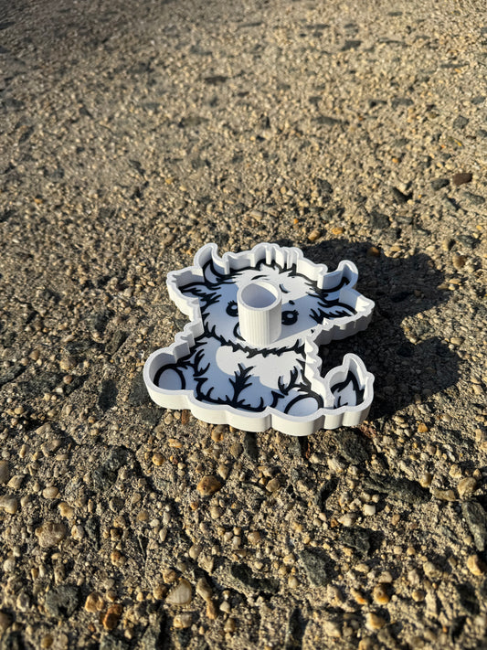 Highland Cow Tumbler Holder